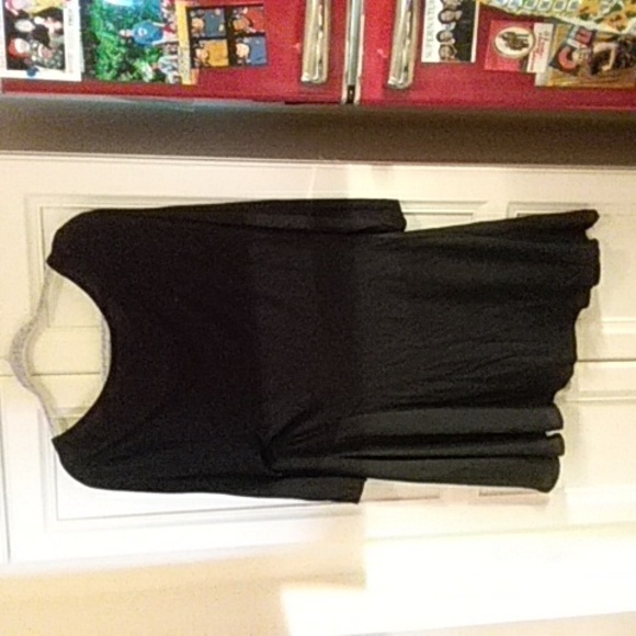 🎃🎃Forever 21 2X Black Skater Dress: see photos please🎃🎃 - Picture 5 of 6